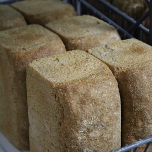 Pan inglés 100% integral con AOVE